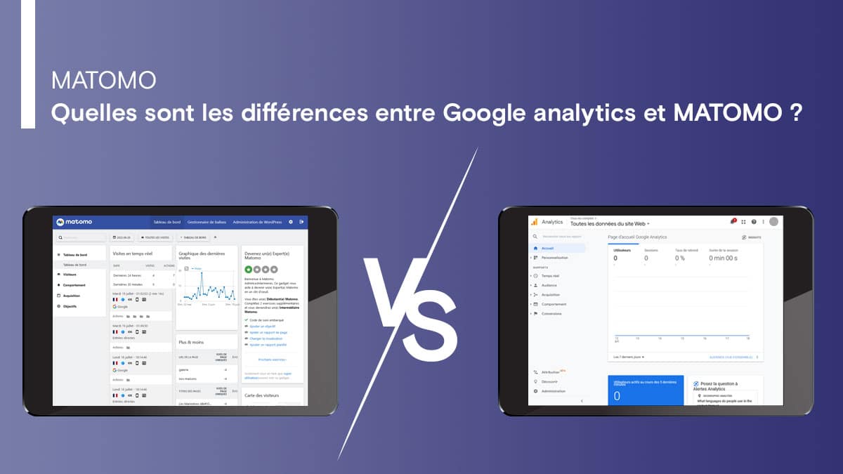 Quelles sont les différences entre Google analytics et MATOMO ?