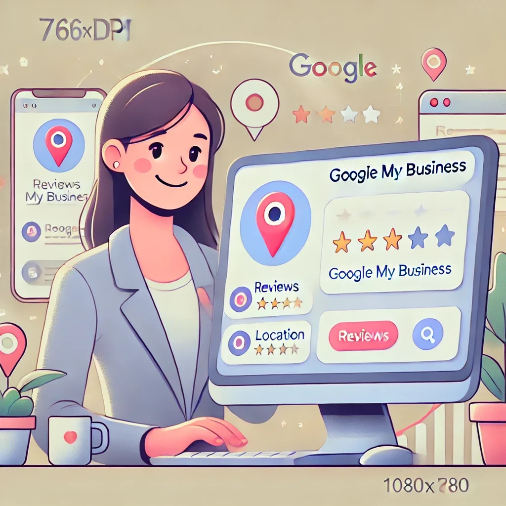 Service de gestion Google my business par un assistant virtuel