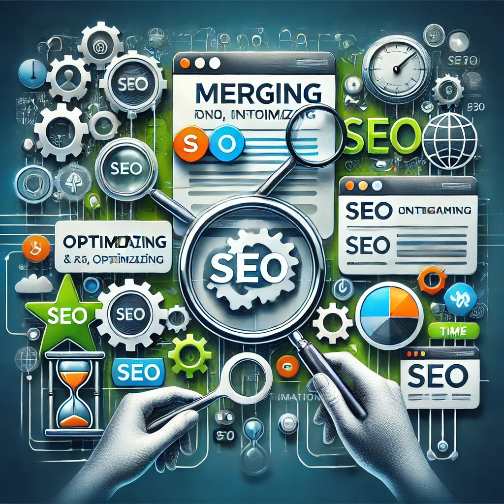 Service de fusion de contenus SEO, optimisation et intégration sur votre site web (Temps passé)